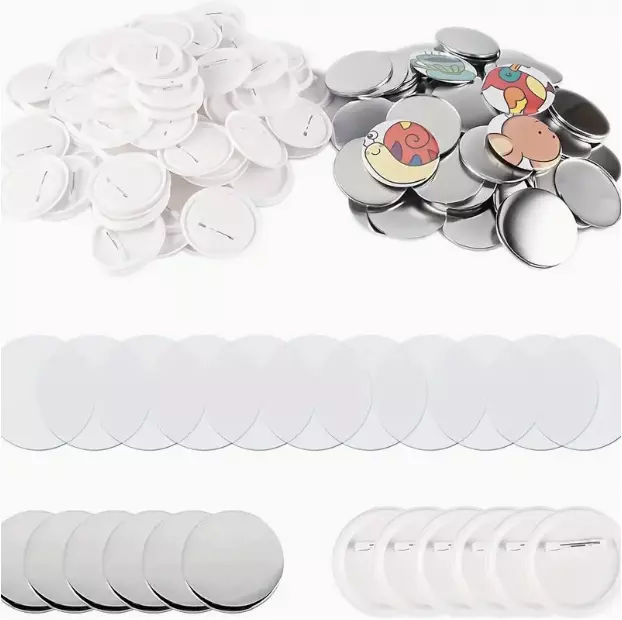 100sets Pin Badge Button Parts Supplies For button maker