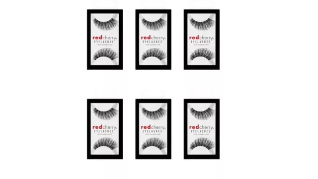 Red Cherry #43 False Eyelashes (Pack of 6 Pairs)