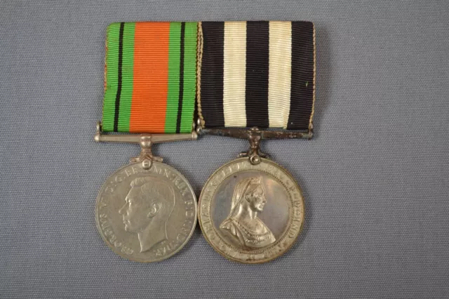 St John Ambulance Brigade Service Medal & Defence Medal.