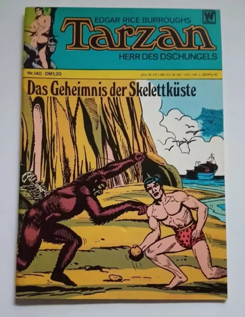 Tarzan Herr des Dschungels Heft Nr. 140 - sehr guter Zustand - Burroughs