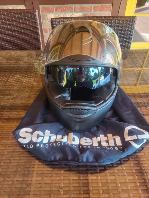 SCHUBERTH S1 Motorrad Helm Gr. 56/57 mit Sonnenblende