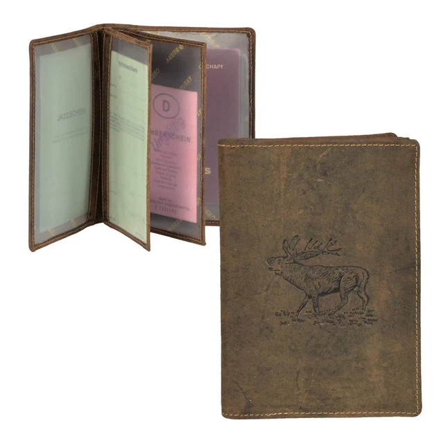 Maître Ellern Custodia Per Carta Di Credito Protezione RFID Pelle 13 Cm 300774 - Foto 7