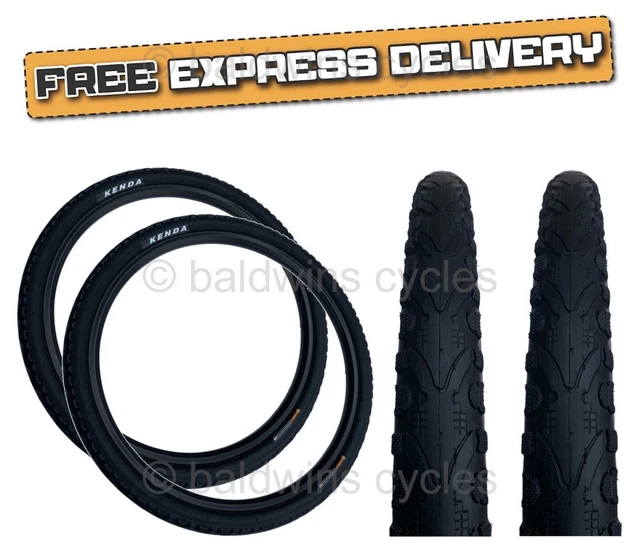 Coppia (2) Pneumatici Bici Da Trekking Ibrida Claud Butler Explorer