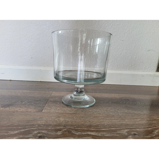 Footed Glass Trifle Bowl – 2L Capacity, Dessert Serving Dish, Fruit Bowl, Clear - View #3