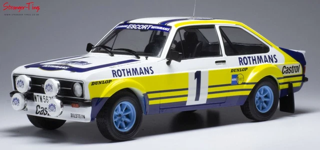 Figurine Miniature 1:43 Ford Escort RS 1800 MK II - Rallye RAC 1979 Pilote Waldegard - Marque IXO, Réf. RAC 330 - NEUVE