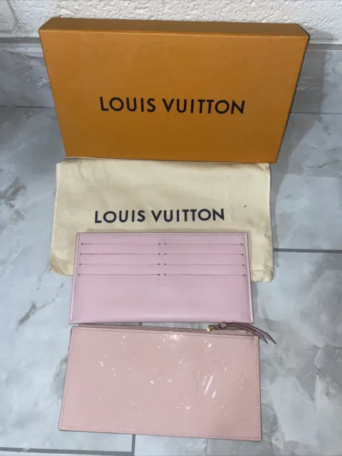 Louis Vuitton Pink Monogram Vernis Pochette Felicie 12lk810s