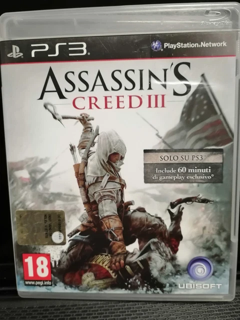 ASSASSIN'S CREED III (3) Ps3 + Regalo Fifa14 PS3