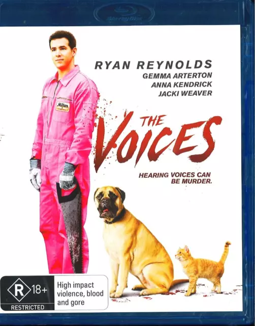 THE VOICES (BLU-RAY, 2014) Ryan Reynolds Gemma Arterton - Region B $30.00 -  PicClick AU