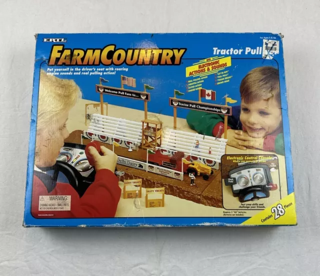 Ertl farm country tractor pull set hotsell