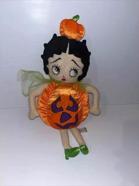 Betty Boop 15” Pumpkin Costume Plush  Doll, 2009 Sugarloaf