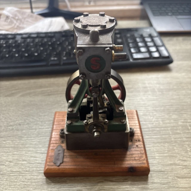 STUART TURNER MODELS 10V Vertical Model Stationary Steam Engine Vintage ...