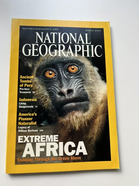 National Geographic Magazine Africa March 2001