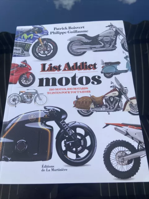 List addict motos - 240 motos 100 motards 75 Livre Ttbe Ed La Marinière