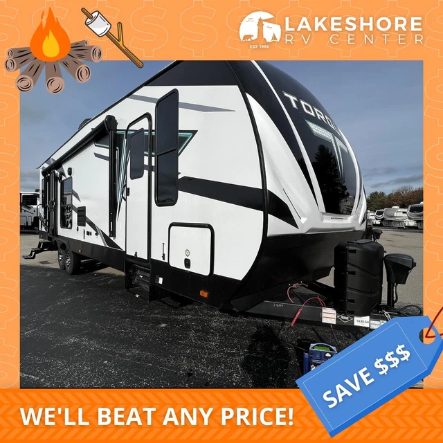 2023 Heartland Torque T285 Toy Hauler Travel Trailer Camper Rv -  Only 420/Month