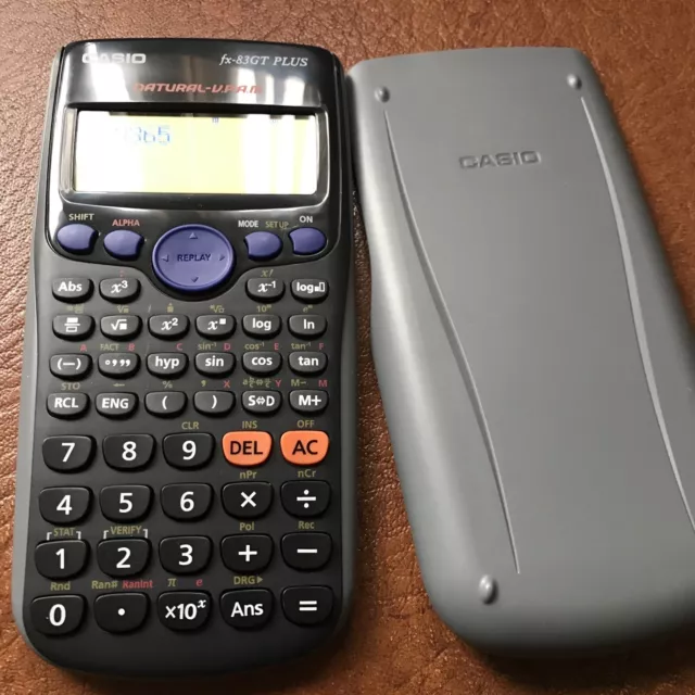 Casio fx-83GTPlus Scientific Calculator With Cover Case