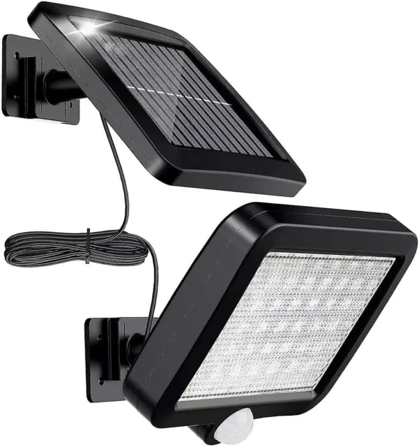 Lampe solaire d'exterieur avec detecteur de mouvement Ip65 Lampe solaire a led