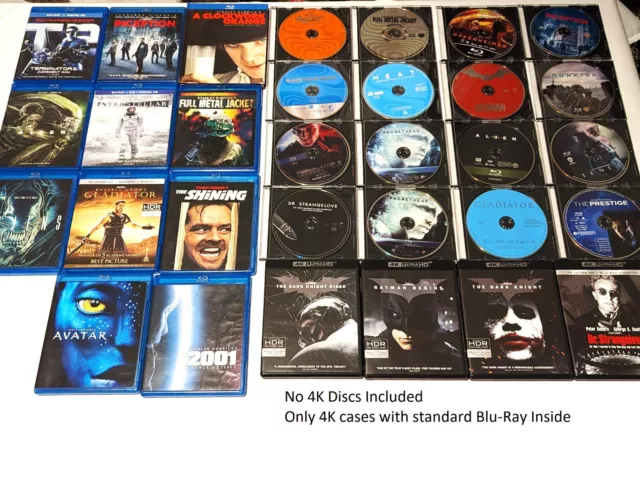 Blu-Ray Movies Lot in Bulk