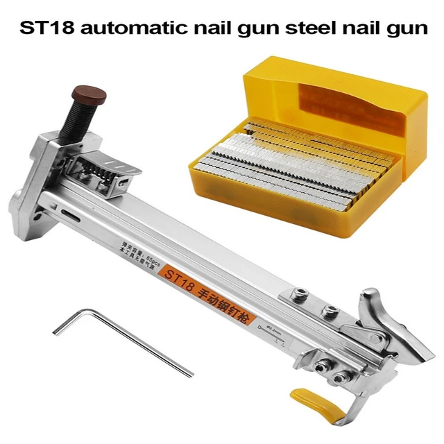 Pistolet à ongles manuel Pistolet à ongles en acier Pistolet à ongles ST18
