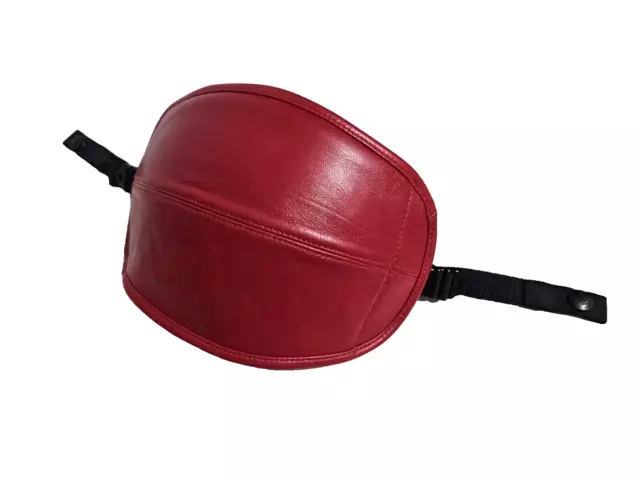 HGU 55/P Flight Helmet Lightweight Genuine Leather Visor Cover USN Red