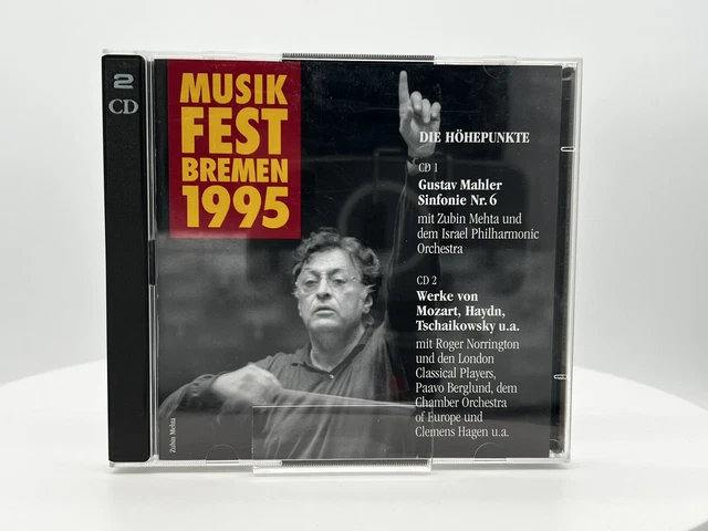 Musikfest Bremen 1995-Die Höhepunkte Gustav Mahler:Sinfonie Nr. 6/Werke.. [2 CD]