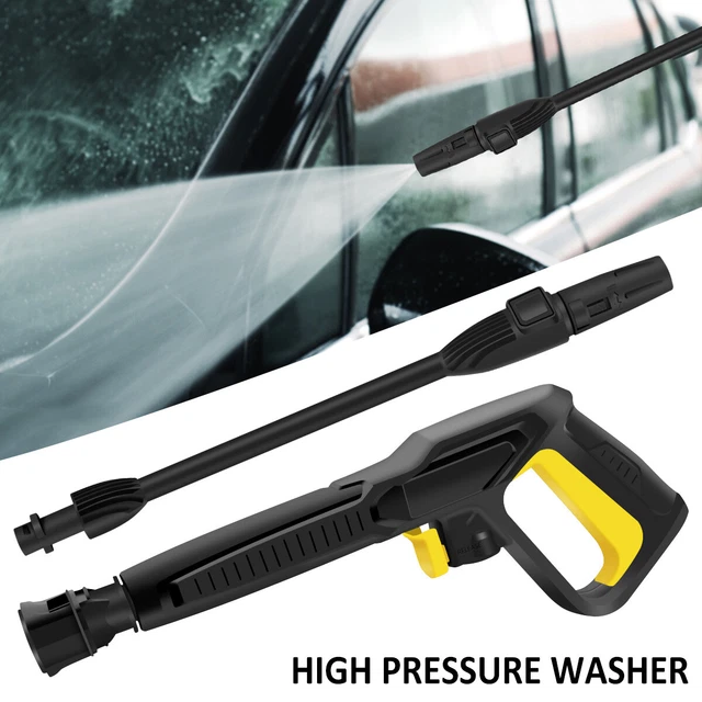Lancia Schiuma Per Idropulitrice BEAR FORCE – Compatibile Karcher K2-K7, Schiuma Regolabile, 2 Ugelli