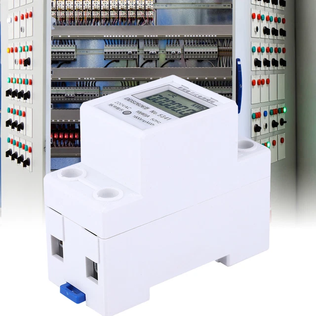 (Manual Zeroing Ordinary Display)Din-Rail-Energiezähler 220 V DDS2626 Digital✈