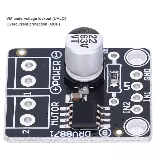 Driver Module 3.6A PWM Control Module DRV8871 for H-Bridge DC Motor Driver Board