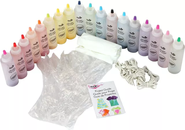 Tulip 32378 TIE DYE Party KIT One Step 18-Color | FREE SHIPPING | NEW AU 2