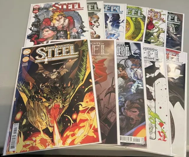 DC Comics Dark Knights of Steel Issues 1 - 11 (2022 - 2023) Cover A 1st Printing