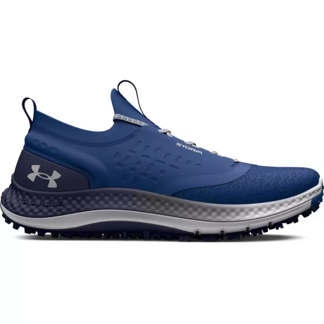 Under Armour Charged Phantom Spikeless Golf Shoes 8.5 Blue/Navy RRP £99 Code 183