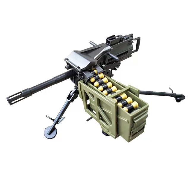 DIY MK19 GRENADE Launcher 4D Unassembled 1:6 Machine Gun Model Military ...