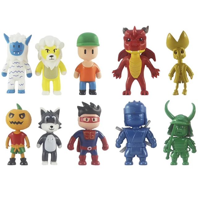 6 Figurines Rainbow Kawaii - Environ 7,5 Cm - Déco Gâteau, Voiture, Chambre