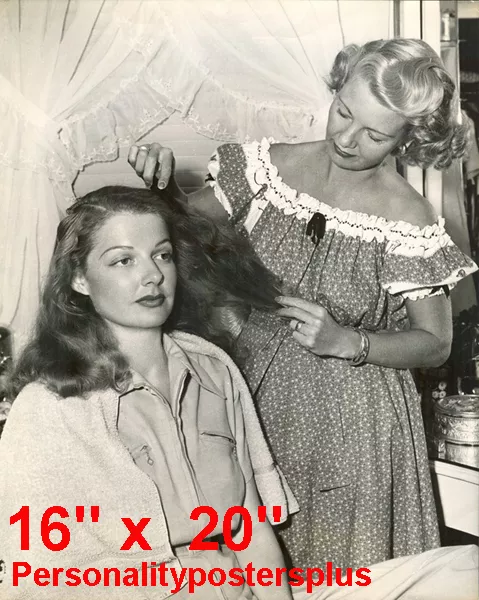 Ann Sheridan~Hair Salon~Spa~Barber~Photo~Decor~Stylist~Poster~16" x 20"