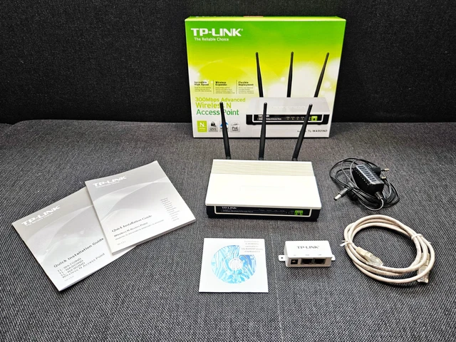 TP-LINK ROUTER TL-WA901ND ACCESS-POINT, CLIENT, REPEATER 300 MB/s EUR ...