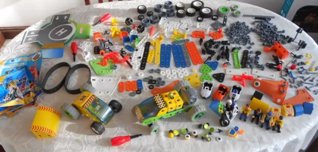 Meccano Build & Play Lots Of City Racing Construction Assorted Set Job Lot Sets