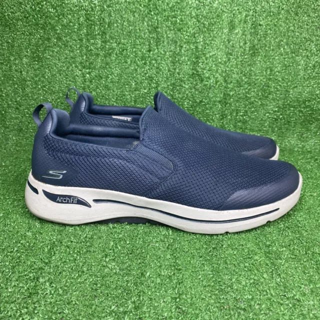 SKECHERS GO WALK ARCH FIT TOGPATH Walking Shoes Mens Size 11 M Navy ...