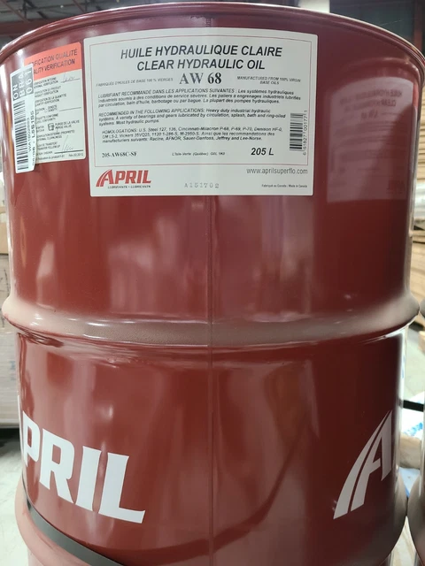 Hydraulic Oil, 205-AW68C-SF