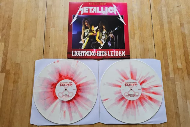 2Lp Metallica "Lightning Hits Leiden" - Splatter Vinyl - New