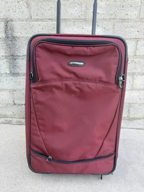 Briggs & Riley Transcend 22" Carry On 2-Wheeled Luggage Suitcase TD-U521X Red 2