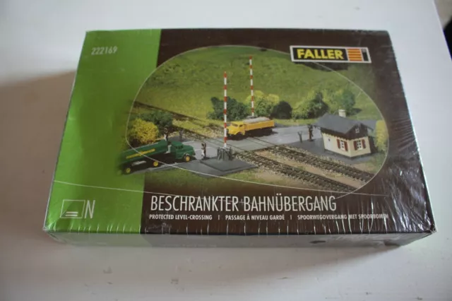 Faller 222169 - Beschrankter Bahnübergang - Mit Antrieb