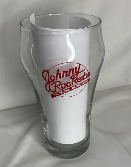 Advertising Glass - Johnny Rockets The Original Hamburger