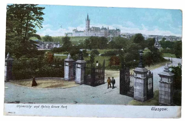 University and Kelvin Grove Park, Glasgow (Hartmann) - c1903