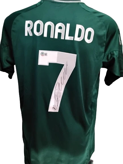 Maglia cristiano ronaldo autografata deals