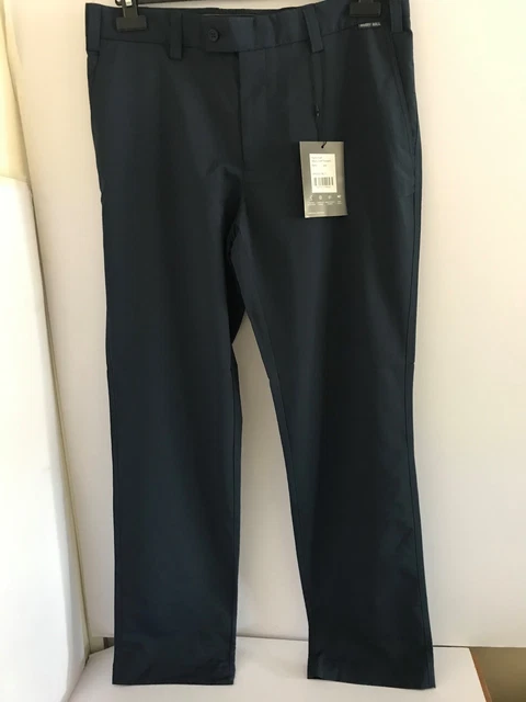 harry hall men's golf trousers, navy size W34 small