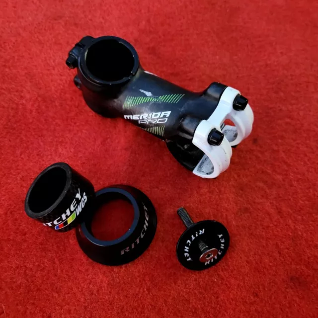 Attacco manubrio meida pro  80mm mtb bicicletta attacco manubrio