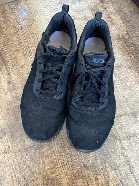 skechers womens gowalk joy evaluate trainers black black