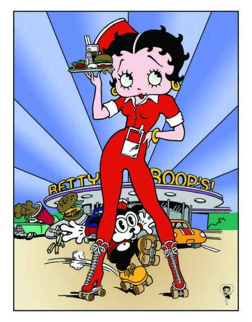 Betty Boop Bar Sign retro vintage metal sign