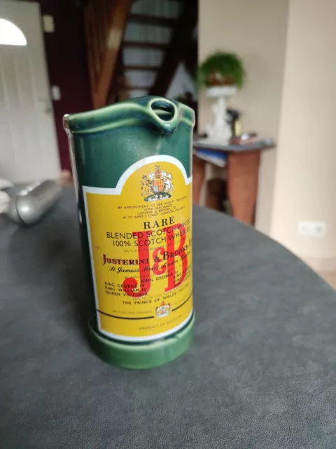 Cruche Plastique Collection J&B Whisky - Déco Bar Vintage