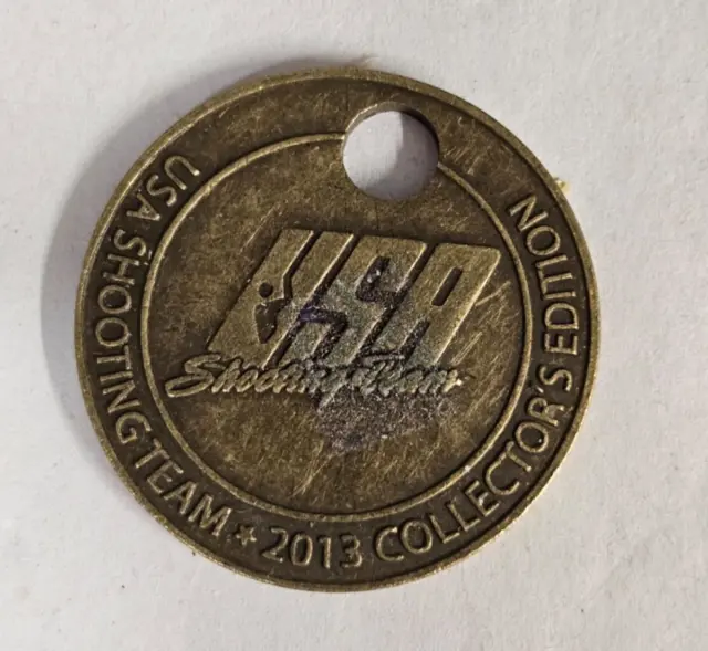 2013 USA SHOOTING Team Collectors Edition Medallion Coin Pendant