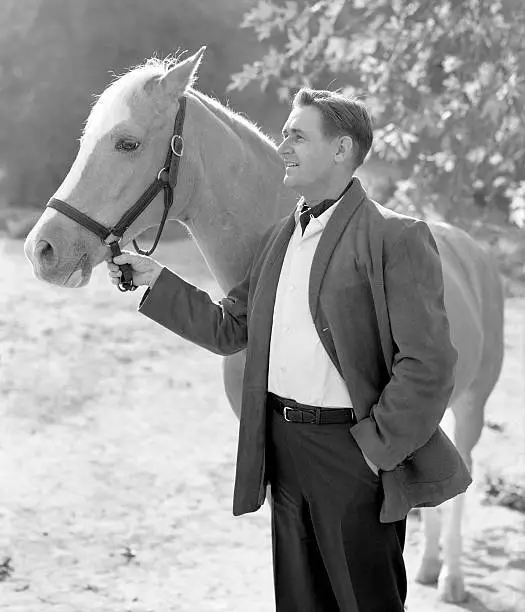 Alan Young and Mr Ed the talking horse 1962 OLD TV PHOTO 6